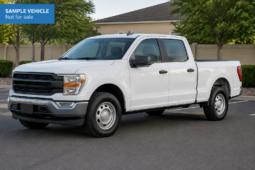 SAMPLE — White Crew-Cab Pickup — Not for Sale